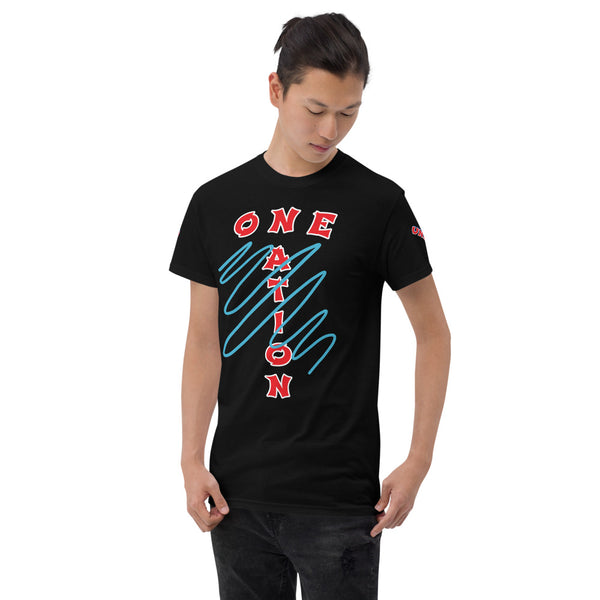 1 NATION | Premium STMT Design SLR Adult or Teen Unisex  T-Shirt