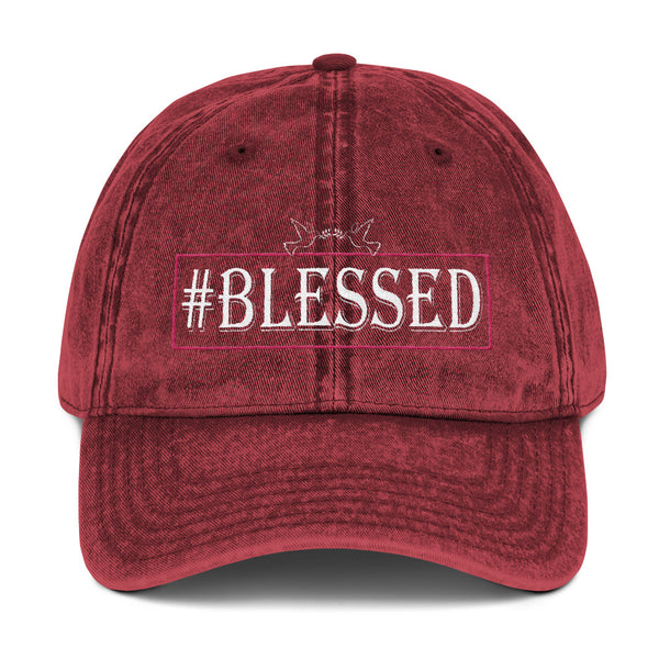 #BLESSED CAP | Premium VINTAGE Design FBP Adult or Teen Cotton T Cap