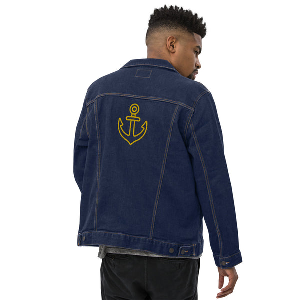 ANCHORED | Premium STMT Design Adult or Teen Unisex Denim Jacket