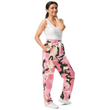 PINK | Premium PRINT Design Women or Teen Wide Leg Joggers