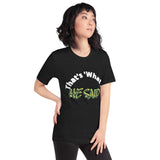 HE SAID | Premium FUN FAITH STMT Design Women or Teens T-shirt