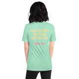 HE SAID | Premium FUN FAITH STMT Design Women or Teens T-shirt