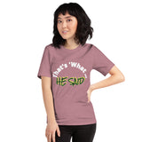 HE SAID | Premium FUN FAITH STMT Design Women or Teens T-shirt