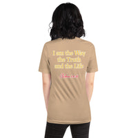 HE SAID | Premium FUN FAITH STMT Design Women or Teens T-shirt