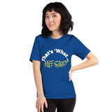 HE SAID | Premium FUN FAITH STMT Design Women or Teens T-shirt