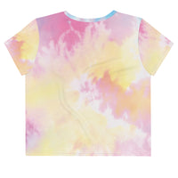 COTTON CANDY CROP | Premium SPORT PRINT Design Adult or Teen Crop