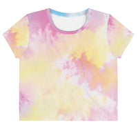 COTTON CANDY CROP | Premium SPORT PRINT Design Adult or Teen Crop