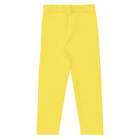 YELLOW  | Premium CLASSIC Design Toddler or Kids Leggings