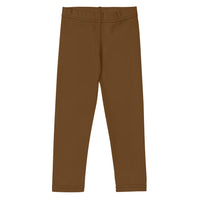 BROWN | Premium CLASSIC Design Toddler or Kids Leggings