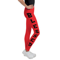 BLESSED L | Premium FAITH Design STMT Youth Leggings