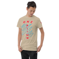 1 NATION | Premium STMT Design SLR Adult or Teen Unisex  T-Shirt