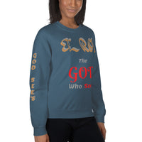 GOD SEE'S | Premium JROOTS Design SR Adult or Teen Unisex Sweatshirt