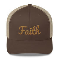 FAITH CAP | Premium TC Adult or Teen Trucker Cap