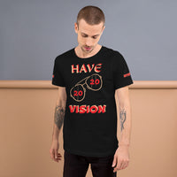 2020 VISION | Premium 20/20 STATEMENT Design SLR Adult or Teen Unisex T-Shirt