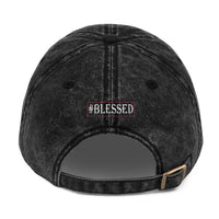 #BLESSED CAP | Premium VINTAGE Design FBP Adult or Teen Cotton T Cap