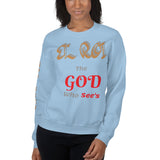 GOD SEE'S | Premium JROOTS Design SR Adult or Teen Unisex Sweatshirt