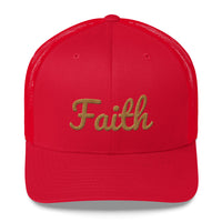 FAITH CAP | Premium TC Adult or Teen Trucker Cap