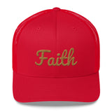 FAITH CAP | Premium TC Adult or Teen Trucker Cap