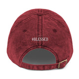 #BLESSED CAP | Premium VINTAGE Design FBP Adult or Teen Cotton T Cap