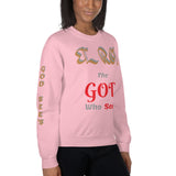 GOD SEE'S | Premium JROOTS Design SR Adult or Teen Unisex Sweatshirt