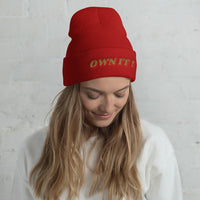 OWN IT! C | Premium CVS Design Adult or Teen EC Knit Beanie Cap