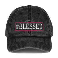 #BLESSED CAP | Premium VINTAGE Design FBP Adult or Teen Cotton T Cap