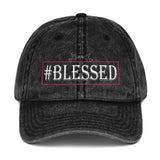 #BLESSED CAP | Premium VINTAGE Design FBP Adult or Teen Cotton T Cap