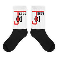 JESUS #1 SOCKS | Premium STYLE Custom Design Adult, Youth, or Teen Socks