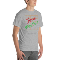 JESUS HERE | Premium SS Design SR Adult or Teen Unisex T-shirt