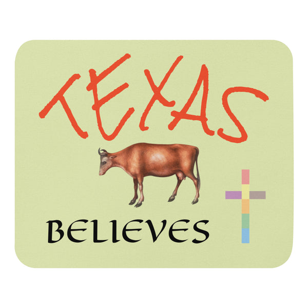 TX BELIEVES | Premium FAITH STMT Design Mouse Pad