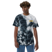 F SWIRL | Premium FAITH Design Adult or Teen  UNI Oversized Tie-Dye T-Shirt