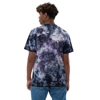 F SWIRL | Premium FAITH Design Adult or Teen  UNI Oversized Tie-Dye T-Shirt