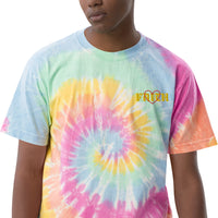 F SWIRL | Premium FAITH Design Adult or Teen  UNI Oversized Tie-Dye T-Shirt