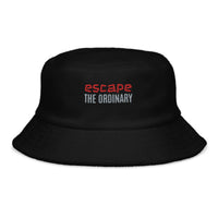 ESCAPE | Premium STMT DESIGN Adult or Teen Unisex Terry Cloth Bucket Hat