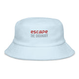 ESCAPE | Premium STMT DESIGN Adult or Teen Unisex Terry Cloth Bucket Hat