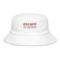 ESCAPE | Premium STMT DESIGN Adult or Teen Unisex Terry Cloth Bucket Hat