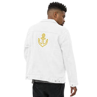 ANCHORED | Premium STMT Design Adult or Teen Unisex Denim Jacket