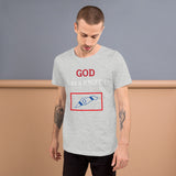 GOD HAS A KNIFE | Premium FAITH Design Adult or Teen Unisex T-Shirt