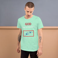 GOD HAS A KNIFE | Premium FAITH Design Adult or Teen Unisex T-Shirt