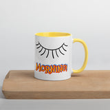 WINK UP | Premium FUN Design Mug w/Color Inside