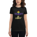 VICTORY | Premium FAITH Design STMT Women or Teen T-shirt