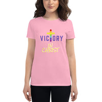 VICTORY | Premium FAITH Design STMT Women or Teen T-shirt