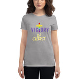 VICTORY | Premium FAITH Design STMT Women or Teen T-shirt