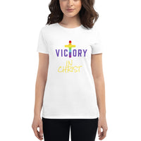 VICTORY | Premium FAITH Design STMT Women or Teen T-shirt