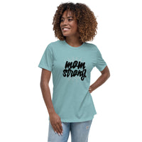 MOM STRONG | Premium STMT Design Womens T-Shirt