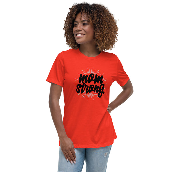 MOM STRONG | Premium STMT Design Womens T-Shirt