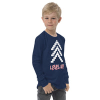 LEVEL UP | Premium STMT Design Youth LS  Shirt