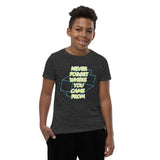 NEVER FORGET | Premium STMT Design Youth T-Shirt