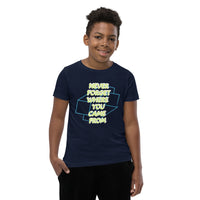 NEVER FORGET | Premium STMT Design Youth T-Shirt